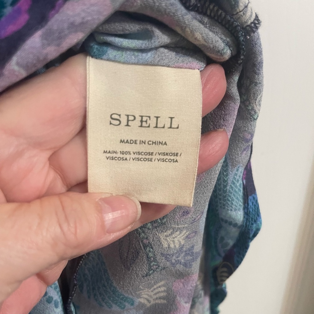 Spell & the Gypsy Boheme Bias Slip Maxi dress, XL - Picture 13 of 14